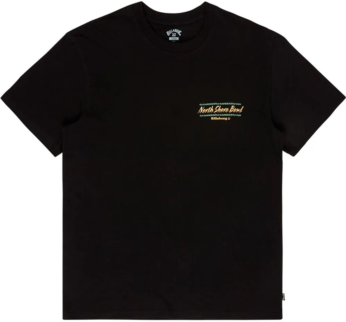Billabong Food Court T-shirt Met Korte Mouwen S Man Zwart
