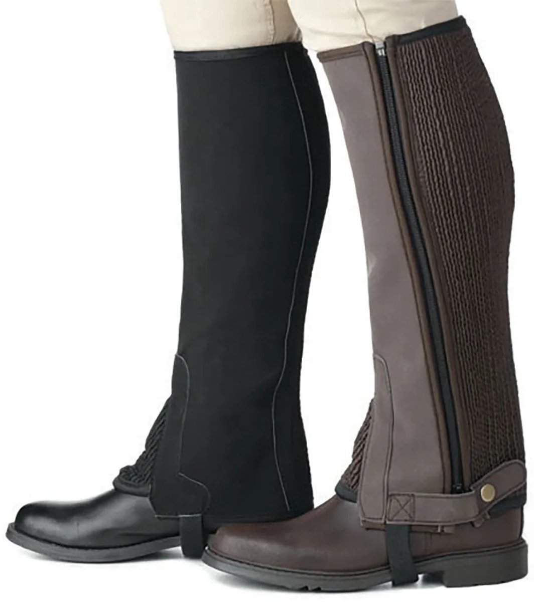 Lexhis Synthetic Halve Chaps L Bruin