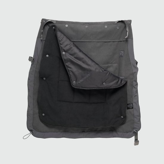 Universele All-Season Babydraagzakhoes Grijs - Waterafstotend & Winddicht van Merkloos — afbeelding 4