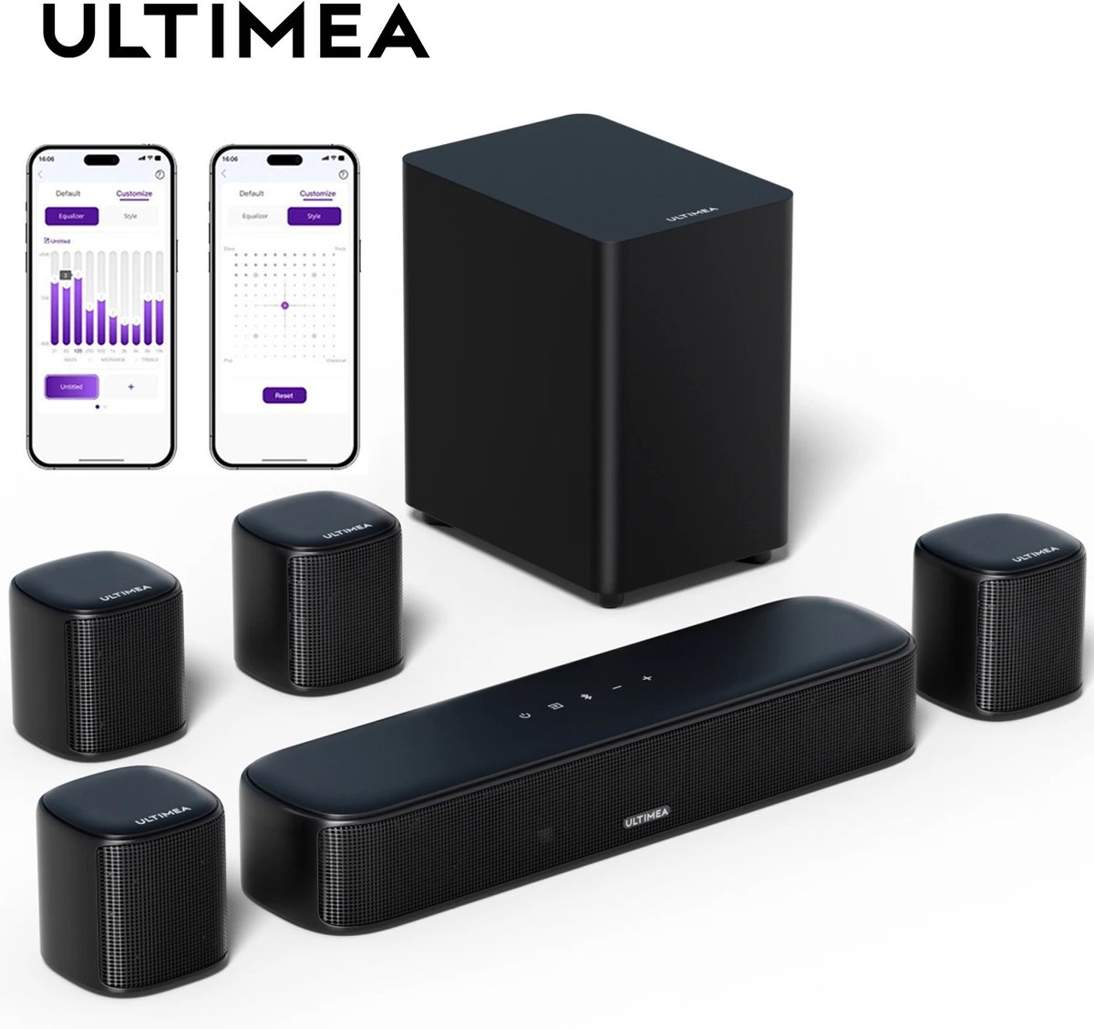 Waves Soundbar met Subwoofer 330 Watt - Waves - €249,95