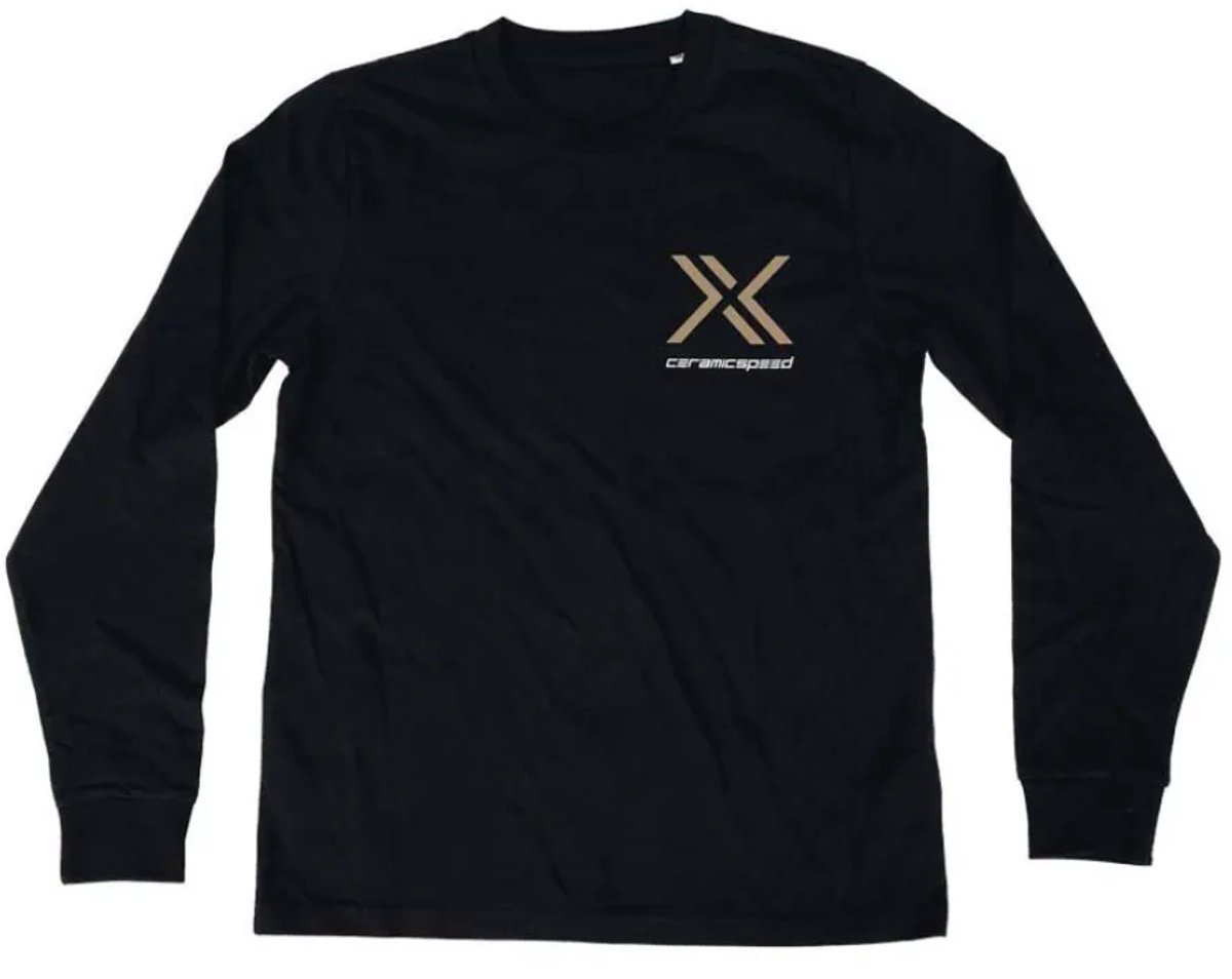 Ceramicspeed X T-shirt Met Lange Mouwen Zwart