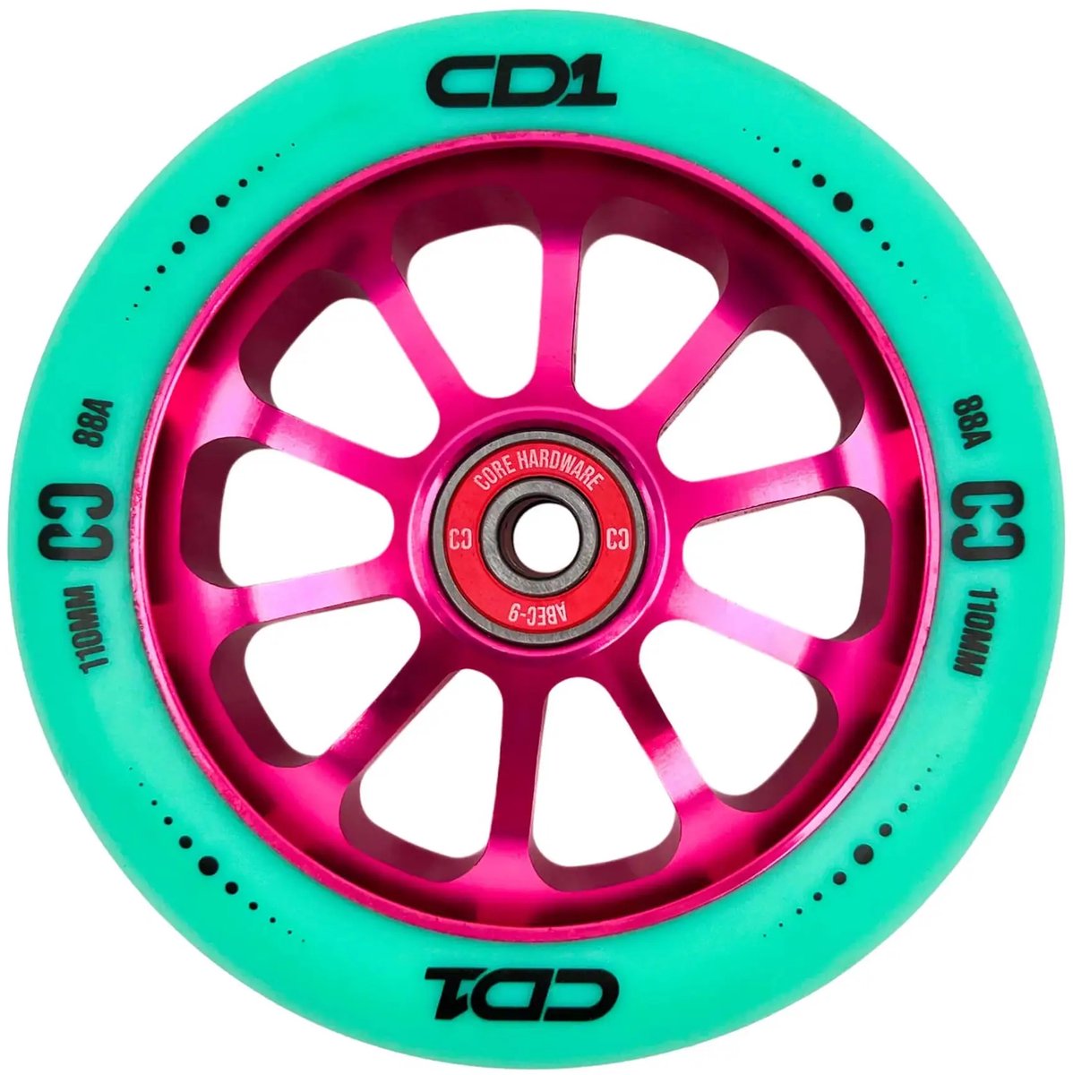 CORE CD1 Stuntstep Wiel 110mm Teal