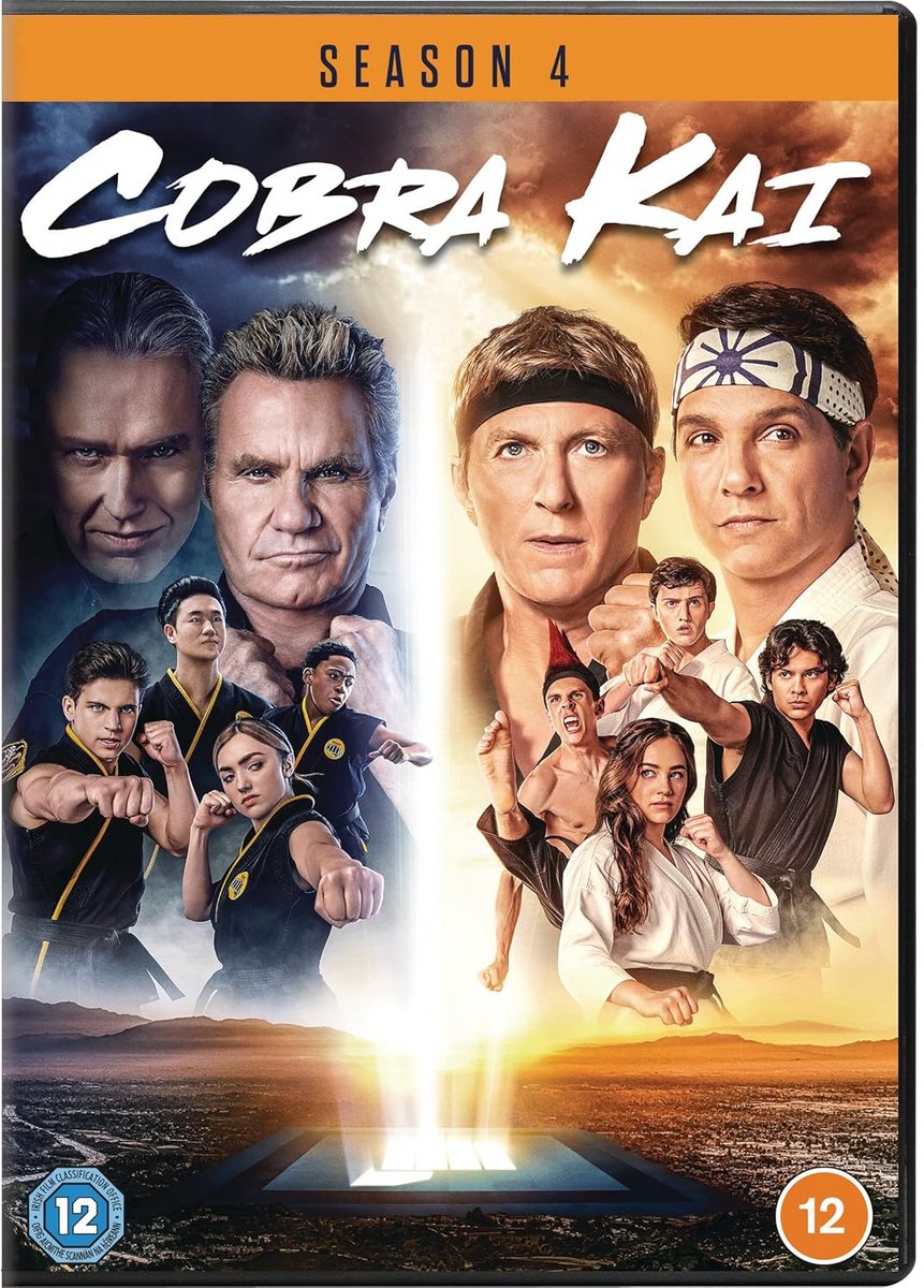 Cobra Kai Seizoen 4 DVD & Blu-ray | Complete Populaire Serie