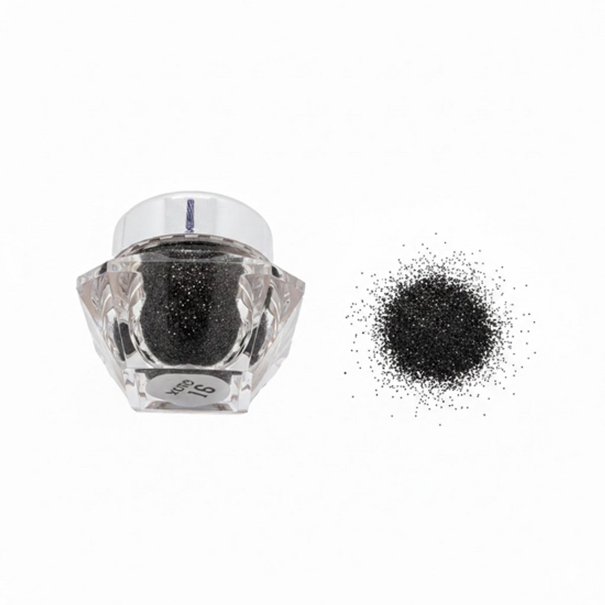 Simply Bella - Oh My Glitter - 16 Onyx - Zwart - Glitter Oogschaduw - 4 g