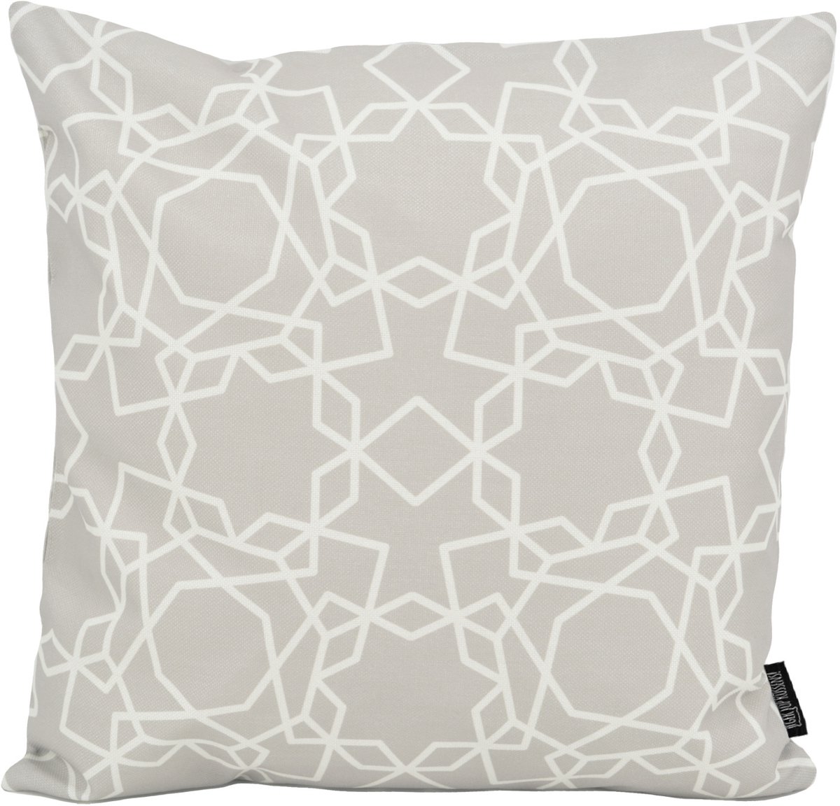 Gek op Kussens! Natural Stars #3 Kussenhoes | 45x45 cm | Katoen Grijs