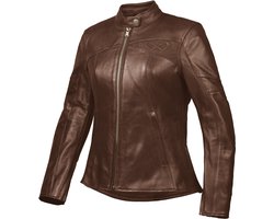 Ixon Cranky Air L Bruin Dames Leren Motorjas - Maat 2XL - Jas
