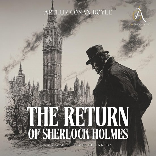 The Return of Sherlock Holmes Audiobook - cover