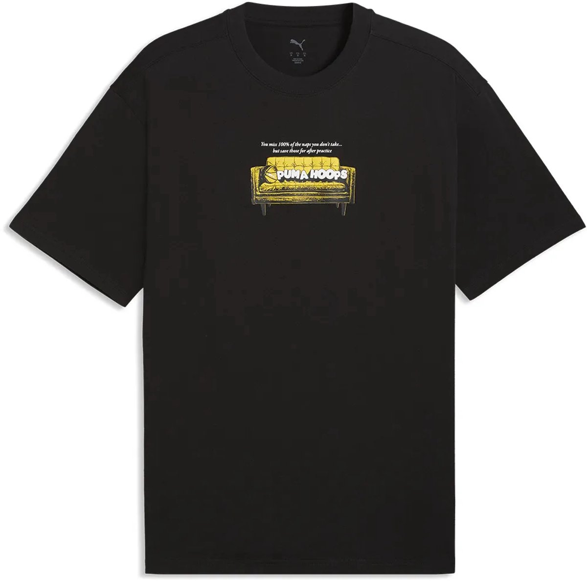 Puma Varsity Vii T-shirt Met Korte Mouwen Man Zwart