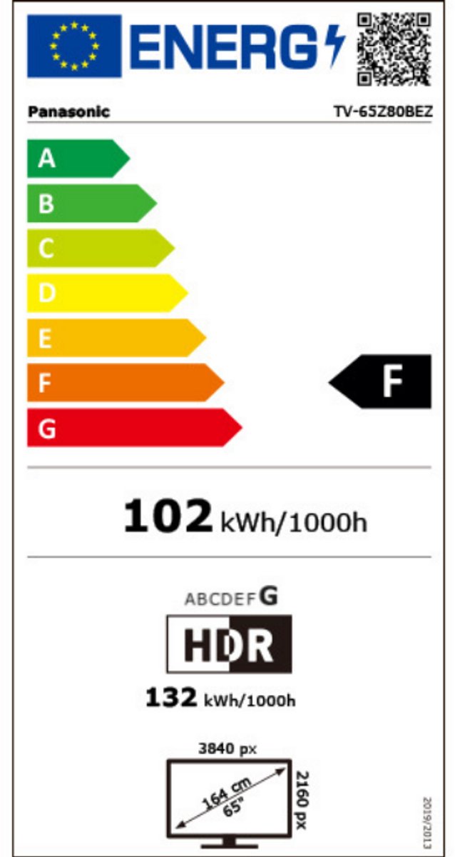 Panasonic 65Z80BEZ OLED TV 100Hz 4K Ultra HD - afbeelding 2