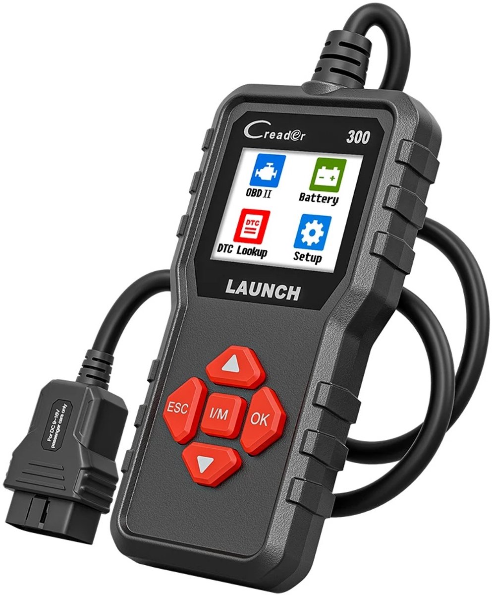 CR300 OBD2 codelezer voor auto - foutcodes lezen en wissen - diagnoseapparaat