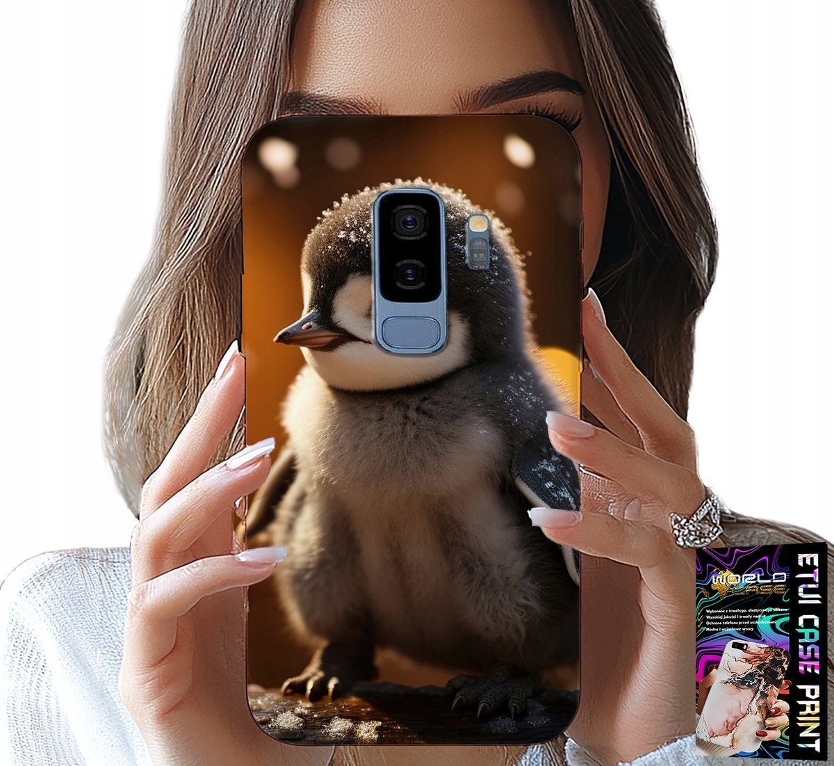 HOESJE VOOR SAMSUNG GALAXY S9 PLUS - LEUKE PINGUÏN-, TUPTAK- EN MADAGASCAR-PATRONEN