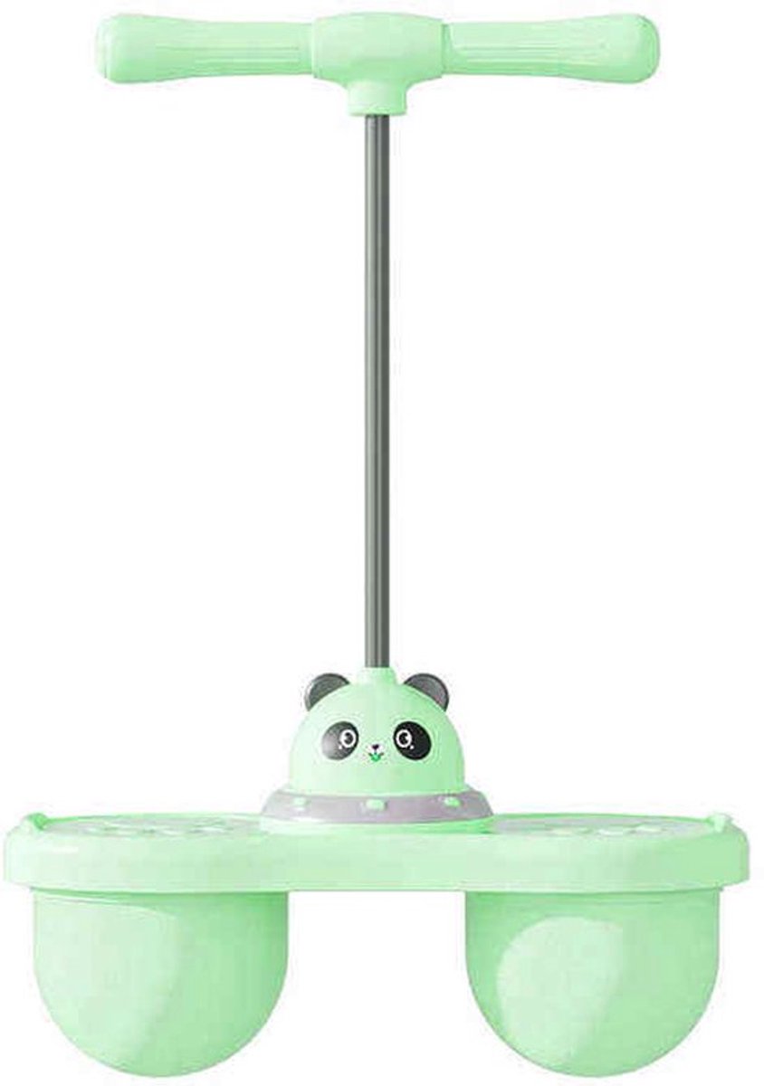 Pogo Bal duo groen - Balancerende Huppelstok - Springbal koala - Balans en Coördinatie