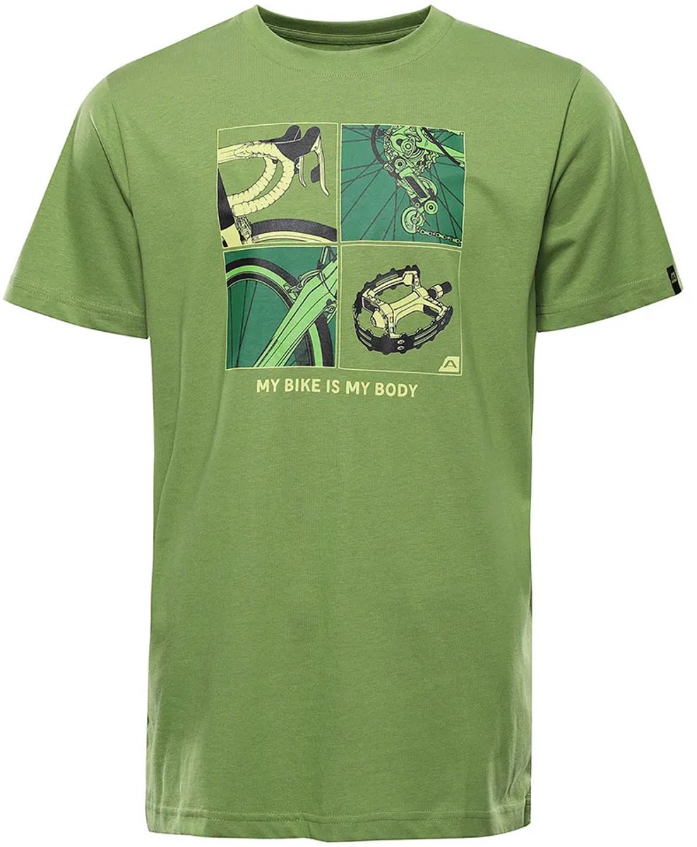 Alpine Pro Termes 3 T-shirt Met Korte Mouwen Man Peridot