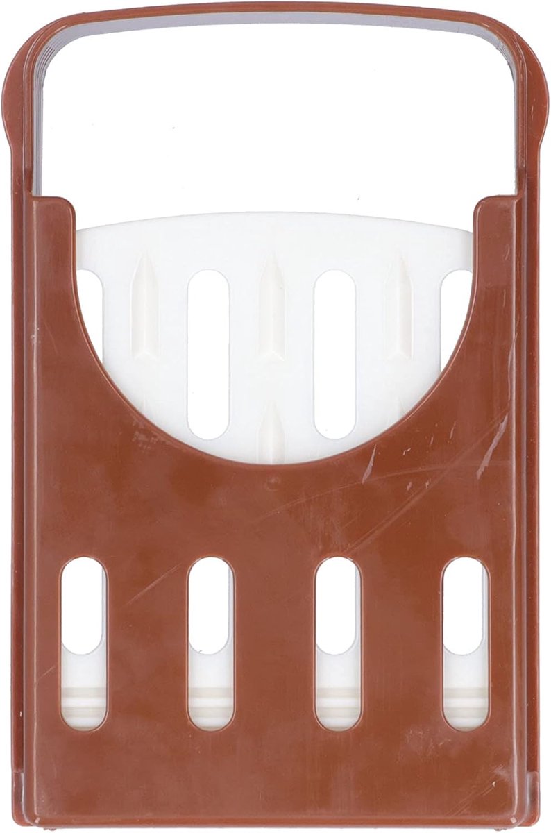 Broodsnijder Opvouwbaar - Toast Snijmachine Broodjes - Gelijkmatig Brood Snijden - Verstelbare Dikte - 27 x 15 x 5 cm