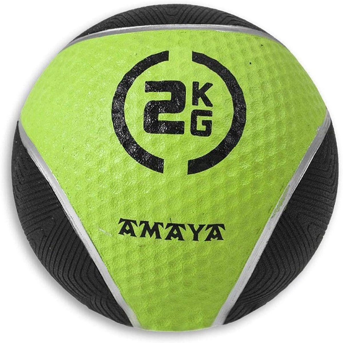 Medicijnbal Rubber - Trainingsbal Kracht - Krachttraining Thuis - Hoge Grip Ontwerp - 2 Kg