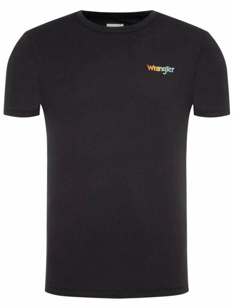T-shirt Wrangler Good times Blauw