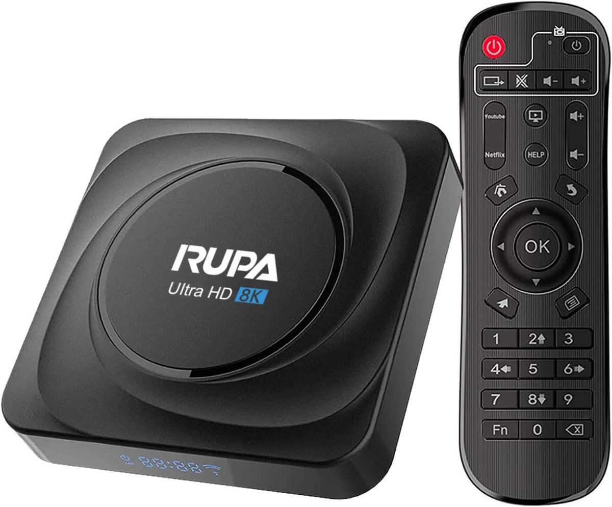 Android TV Box 11.0 met 4GB/32GB, Quad-Core CPU en Dual WiFi