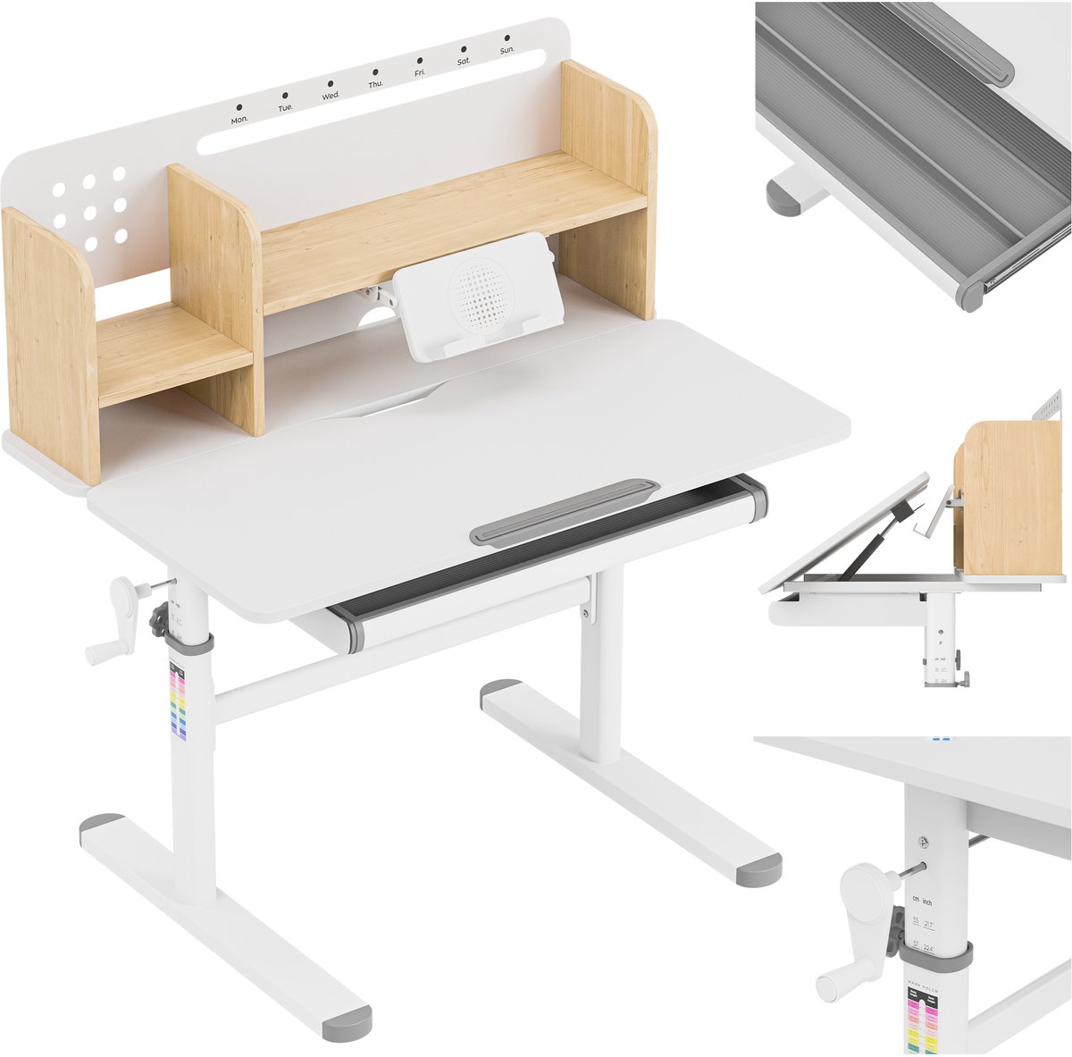 Mark Adler - Study 5.0 - Ergonomisch bureau voor een kind - hout