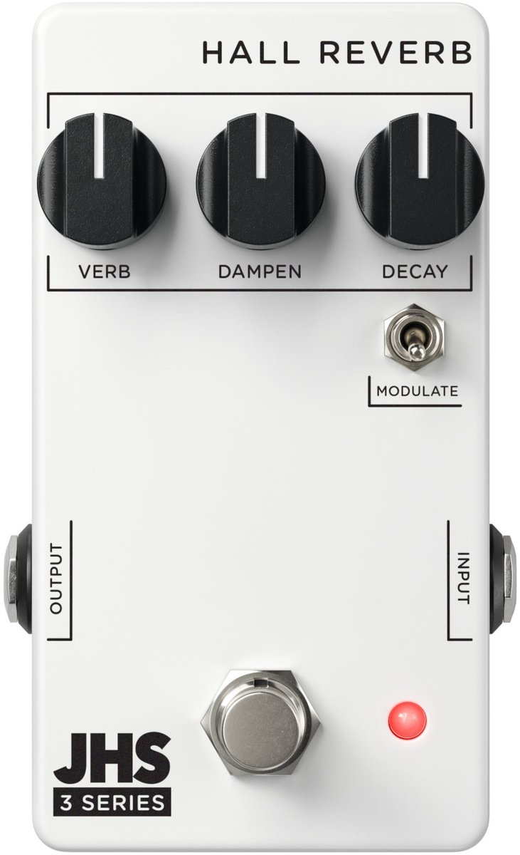 JHS Pedals 3 Series Hall Reverb effectpedaal