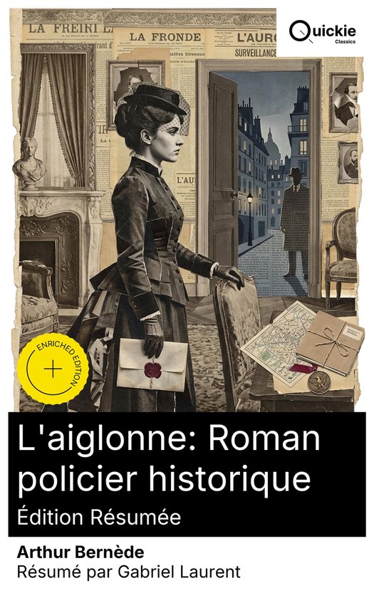 L'aiglonne: Roman policier historique (Édition résumée) - cover