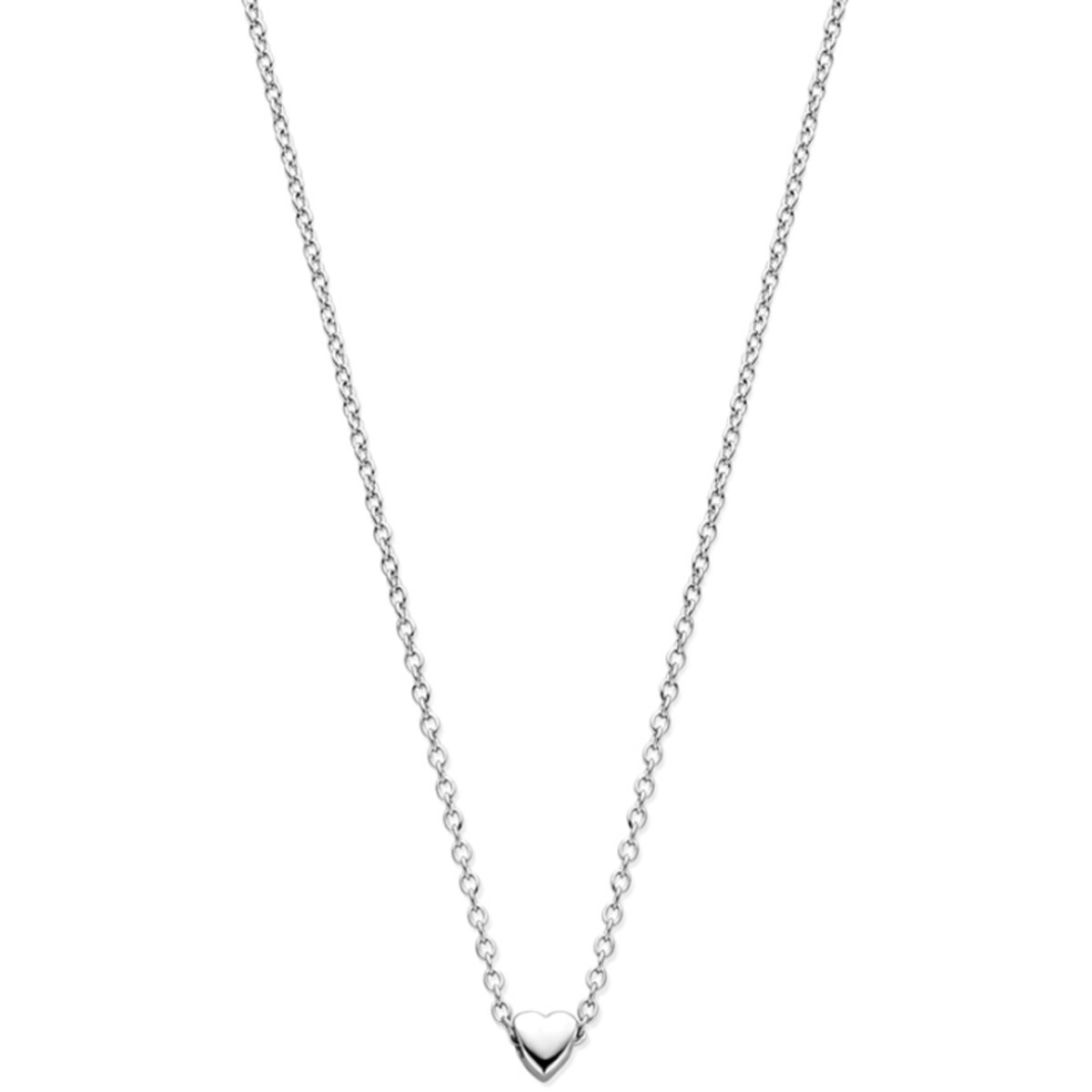 Collier hartje 41 + 4 cm