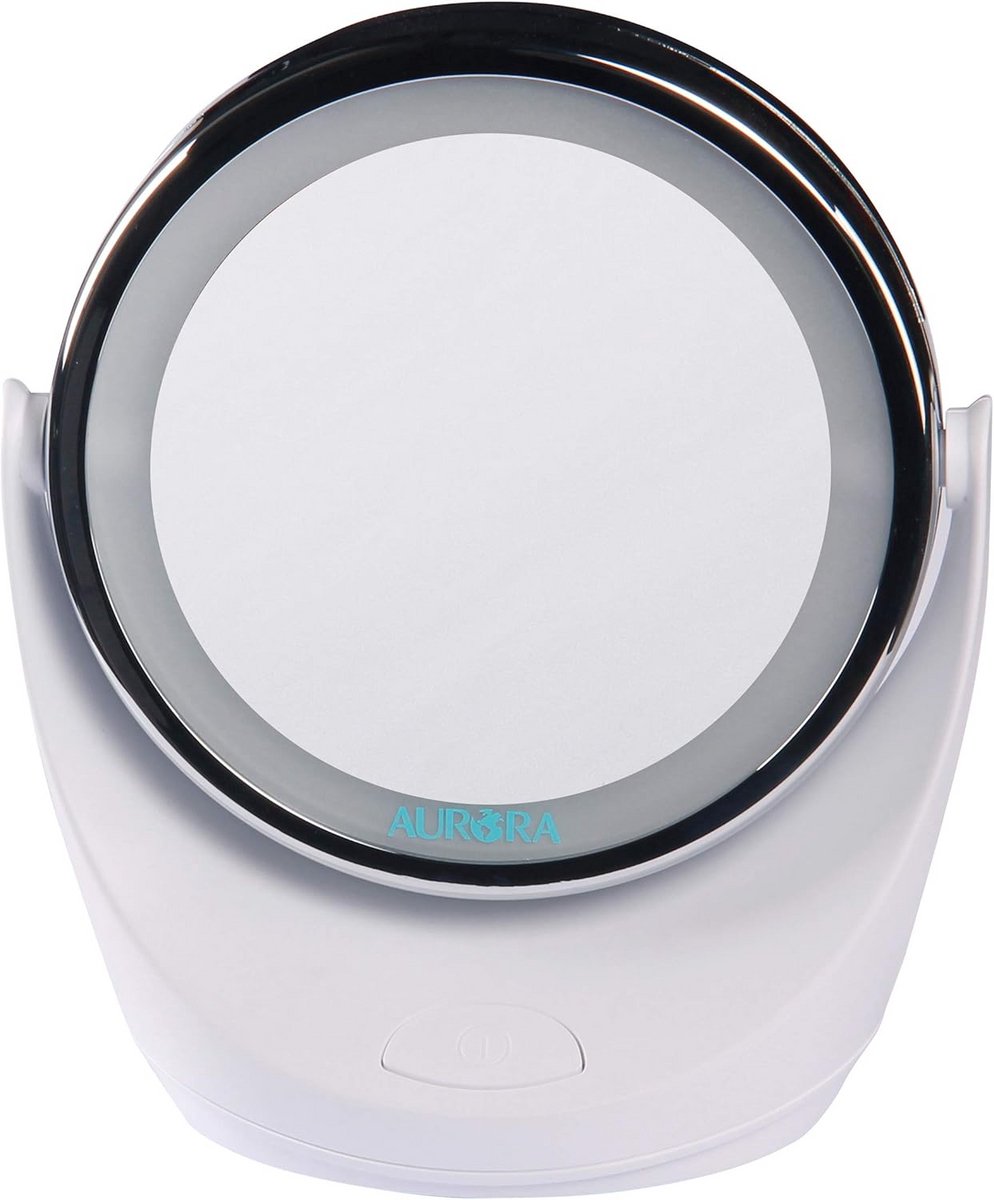 LED Verlichte Make-up Spiegel 1x/5x Vergroting Draaibaar
