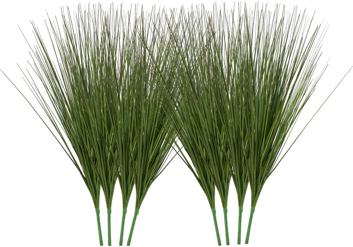 VEVOR Kunstgras Plant, 686 MM, Kunstgras, Kunstgroen, Hoogwaardig Pvc voor Huis, Tuin, Kantoor, Kamerdecoratie, Housewarming Party, 8-Pack, Groen
