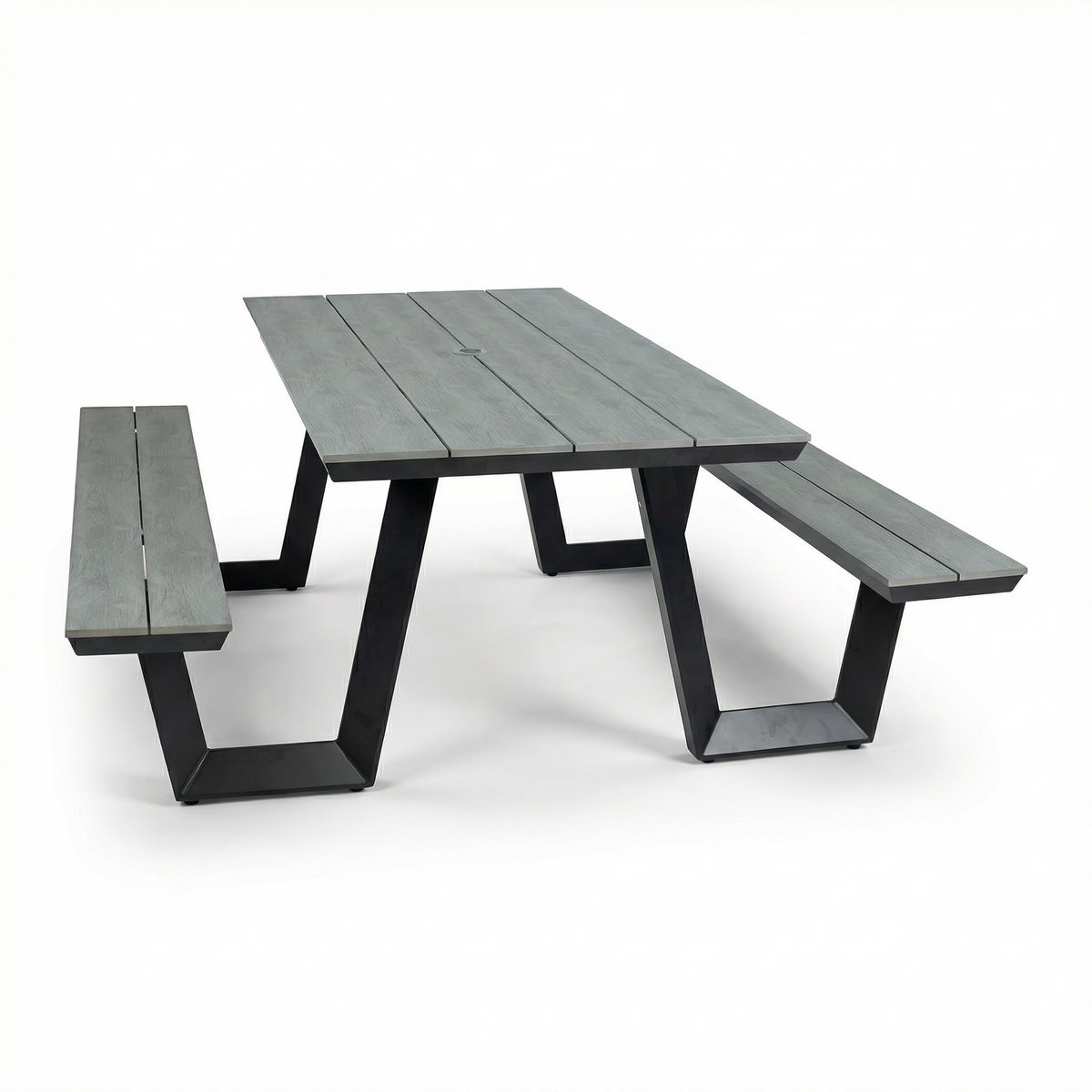 Picknicktafel Coffee Bay | Grey | Aluminium & Polywood