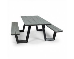 Picknicktafel Coffee Bay | Grey | Aluminium & Polywood