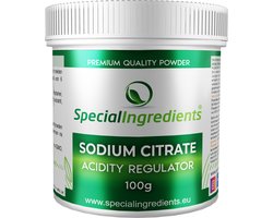 Sodium Citraat - 25 kg - Sodium Citrate - Natriumcitraat - Bufferzout - pH Regulator - Sferificatie Stabilisator - Perfecte Kaas Emulsie - Moderne Gastronomie - Moleculair Koken - Hersluitbare Pot - Recycled Plastic