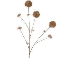 Countryfield kunstbloem Eupatorium beige 122cm decoratie bloem.
