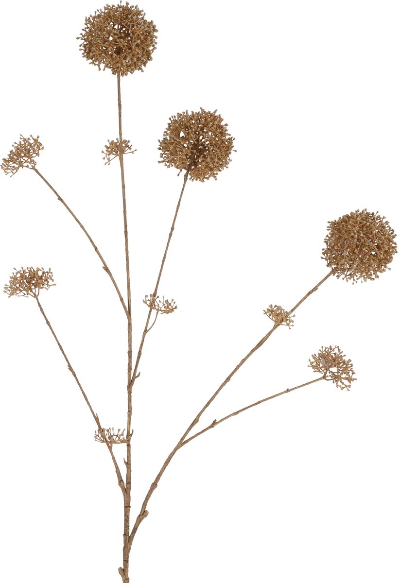 Countryfield kunstbloem Eupatorium beige 122cm decoratie bloem.
