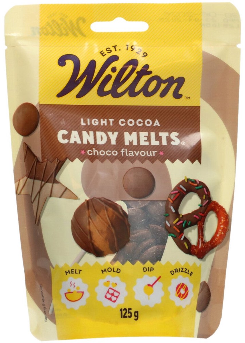 Wilton Candy Melts® - Lichte Cacao - 125g - Smeltsnoep
