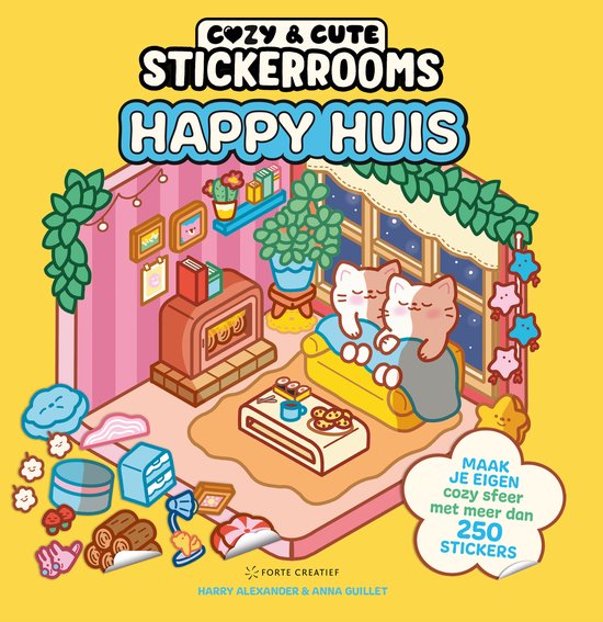 Cozy & cute stickerrooms - Happy Huis - cover