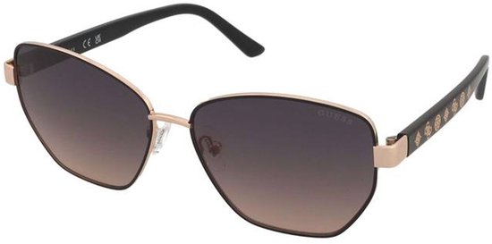 Guess Gu00102 Gepolariseerde Zonnebril Voor Dames Zwart Vrouw van Guess — afbeelding 5