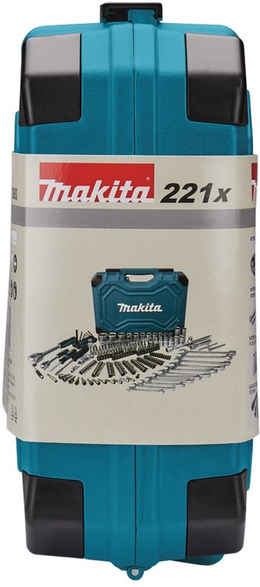 Makita E-10883 Handgereedschapset - 221-delig