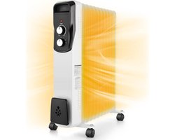 Olieradiator met thermostaat - Heaters - Terrasverwarmers - Praktisch