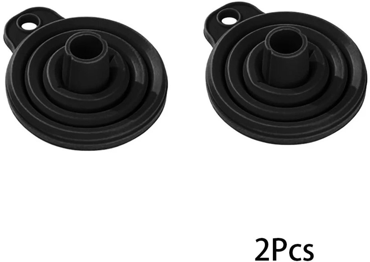 Allround Serie - Motor Trechter - Siliconen Materiaal - Opvouwbaar - Universele Pasvorm - Voor Auto En Motor - Model MTF01