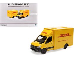 Mercedes-Benz Sprinter Van "DHL" Yellow 1/48 Diecast Model Car by Kinsmart