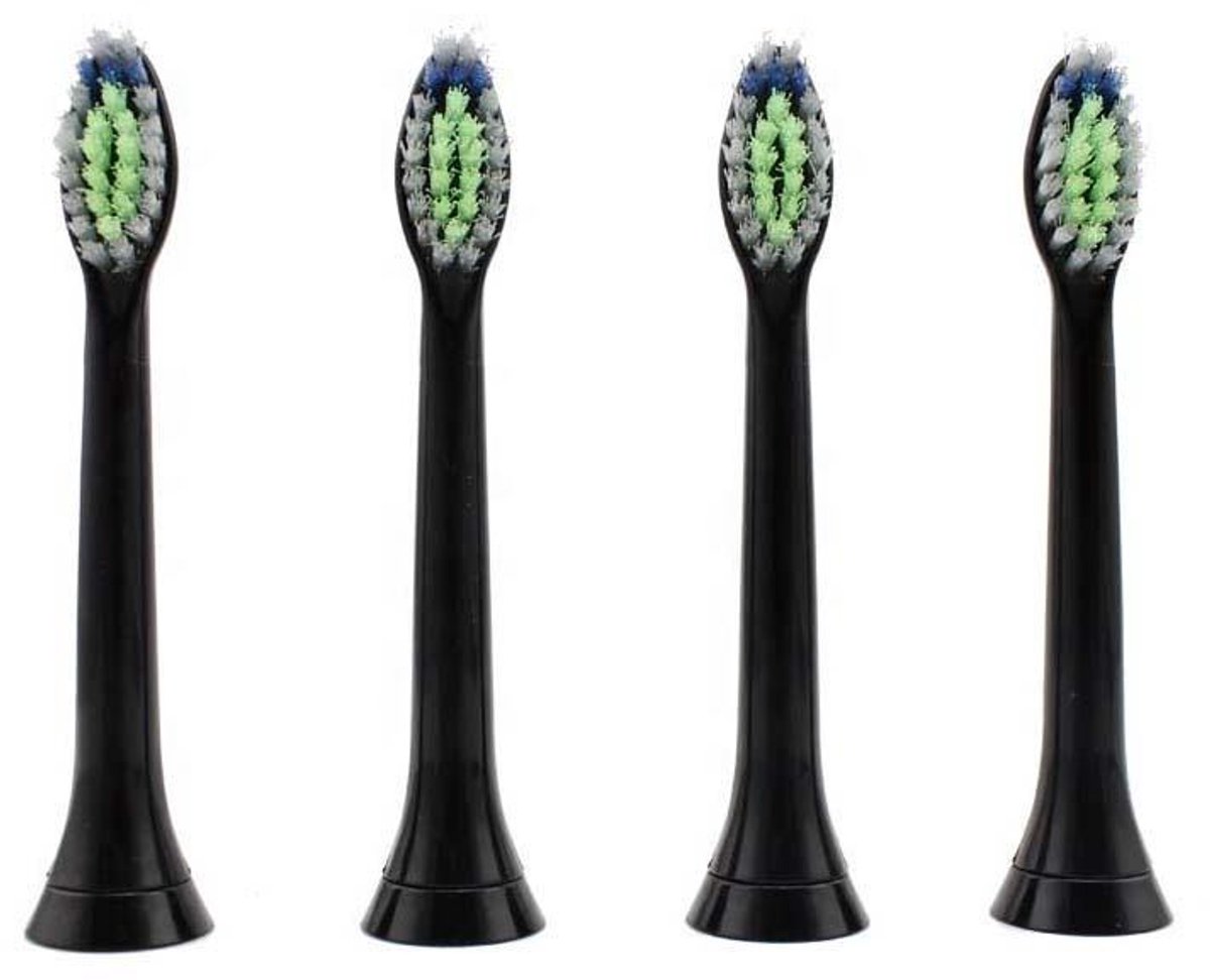 Vervangende opzetborstels, 4-pack