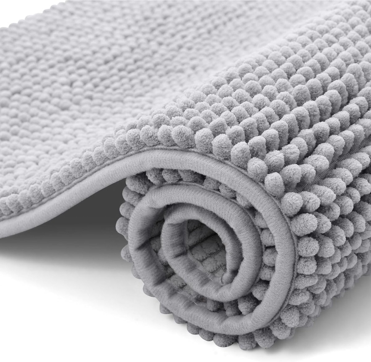 DnA® Badmat - Badmat Antislip - Douchemat - Grijs - 60cm x 40cm x 1cm