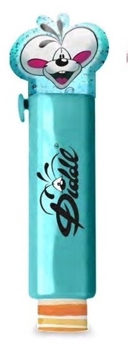 Diddl - gumstift - uitschuifbaar - Diddl in turquoise