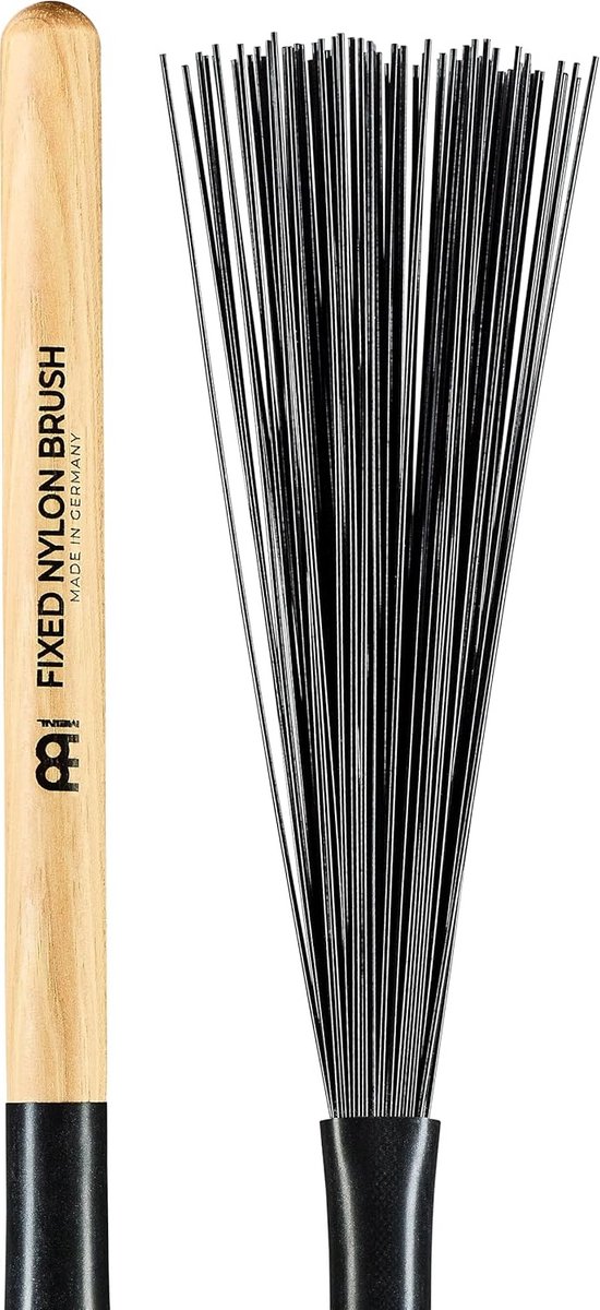 Vaste nylon borstel voor drummers