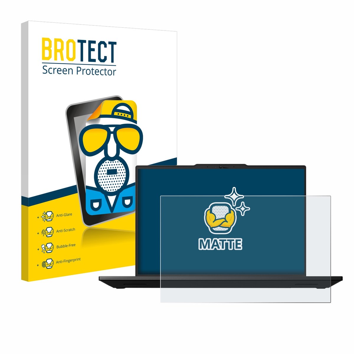 BROTECT - Screenprotector voor Lenovo ThinkPad P14s Gen 5 14.5" - Folie Beschermfolie matte