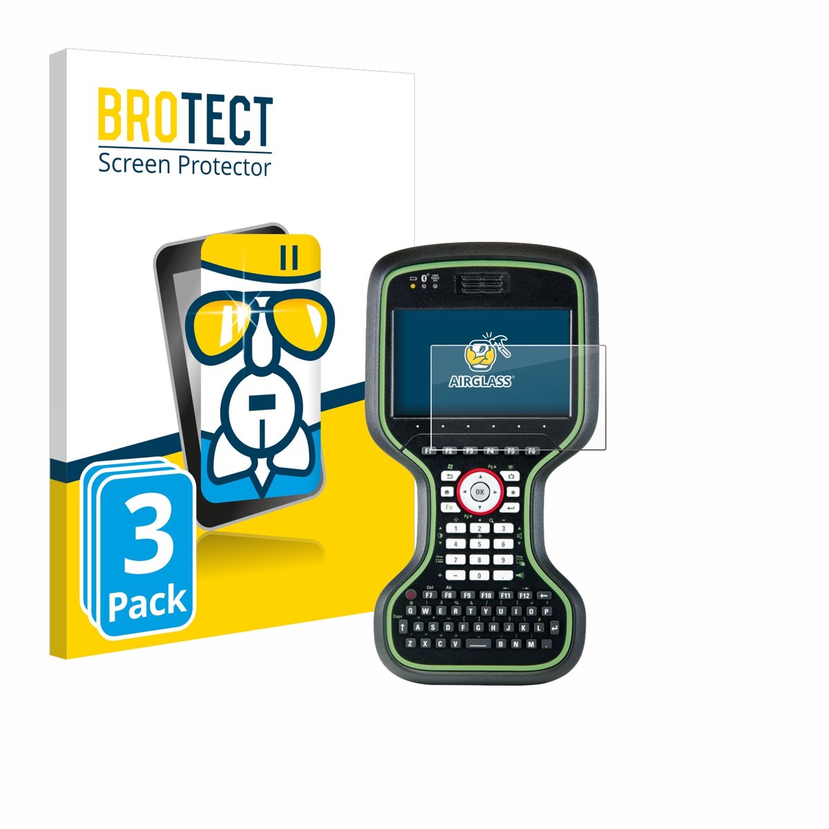 Screenprotector 3 Stuks voor Leica CS20 3.75G Disto/ Viva TS16 Beschermglas transparant