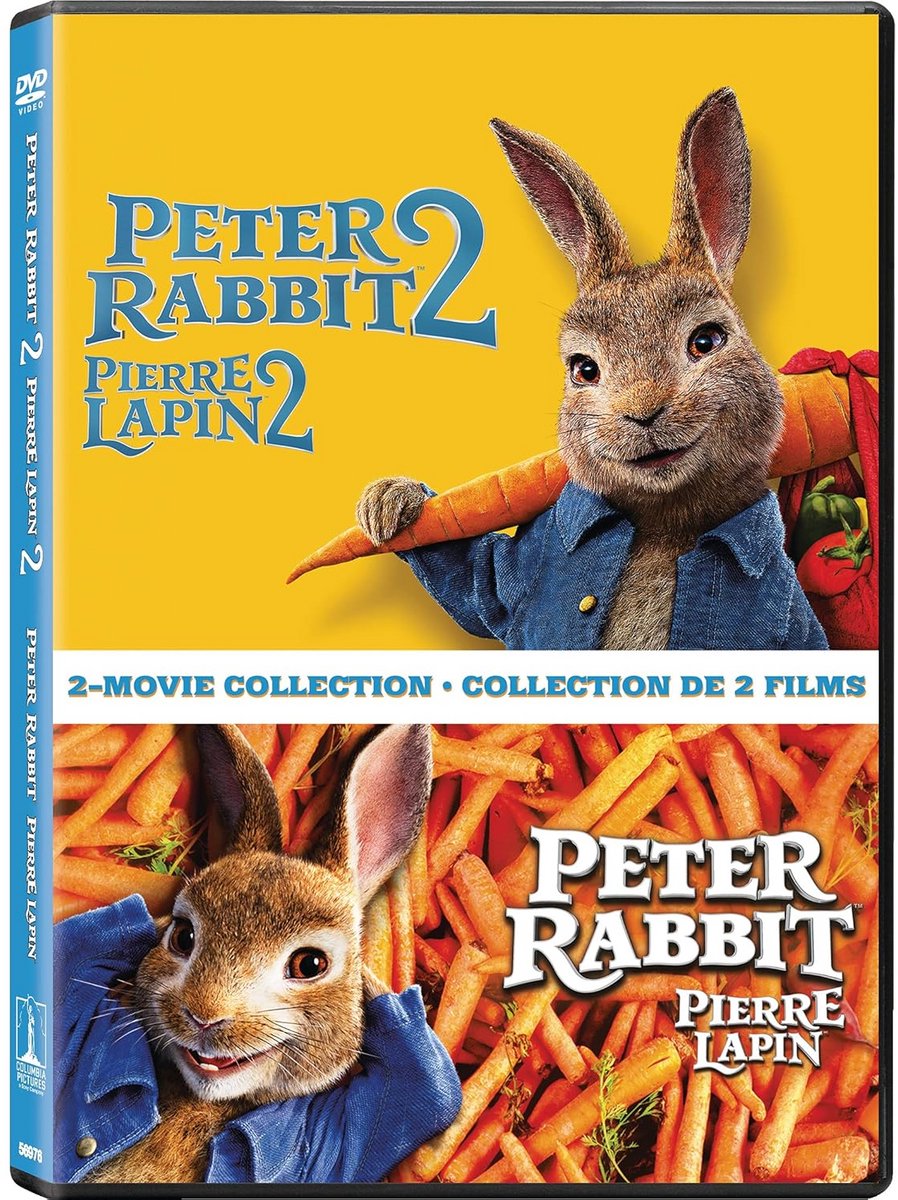 Peter Rabbit en Peter Rabbit 2: De Vlucht Dubbelfeature DVD of Blu-ray