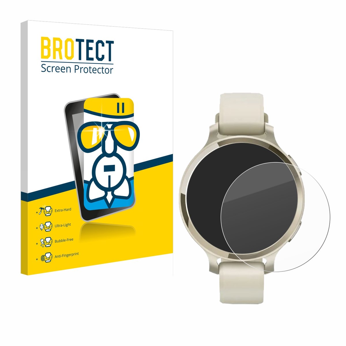 Screenprotector voor Garmin Lily 2 Active Beschermglas transparant