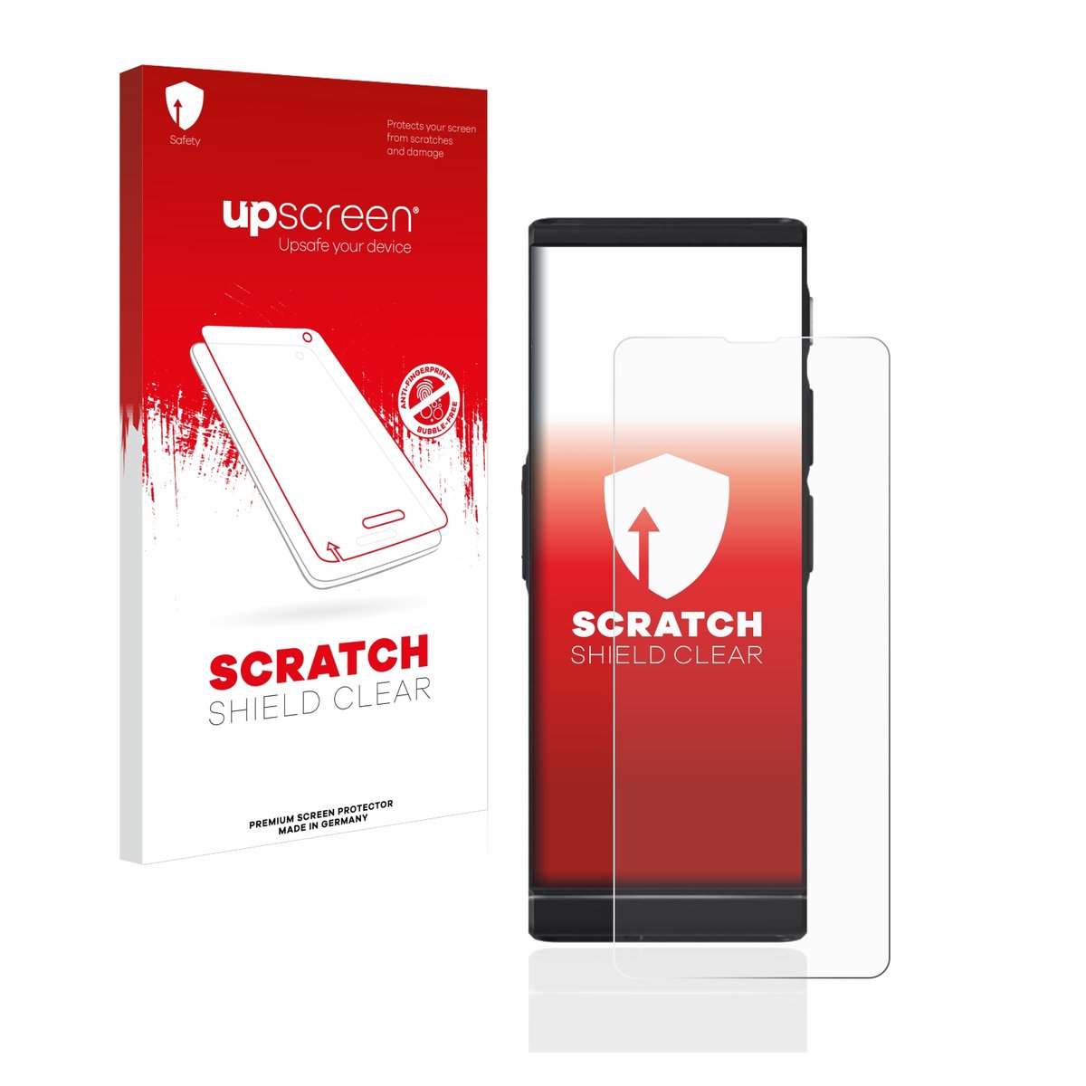 upscreen - Screenprotector voor Vasco Translator V4 - Folie Beschermfolie transparant