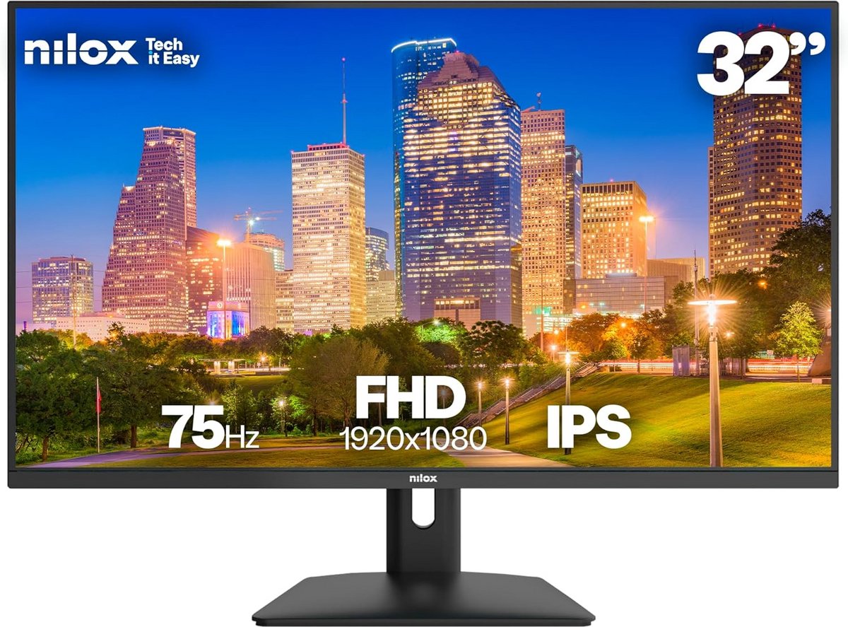 32 inch Full HD IPS Monitor met 75Hz en FreeSync
