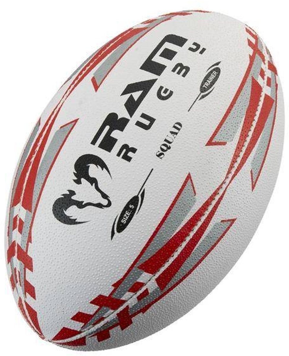 Rugby Squad Trainingbal - Maat 3 - 3D Grip - Nr.1 Rugby Merk Europa